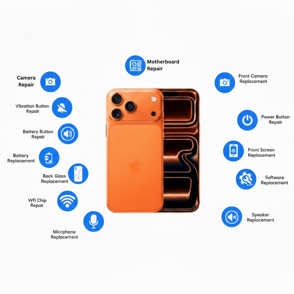 Apple iPhone 17 pro max repair in St johns Canada